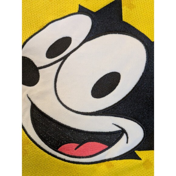 Universal Studios Felix The Cat Sweater Women's Size M Yellow - Picture 10 of 13